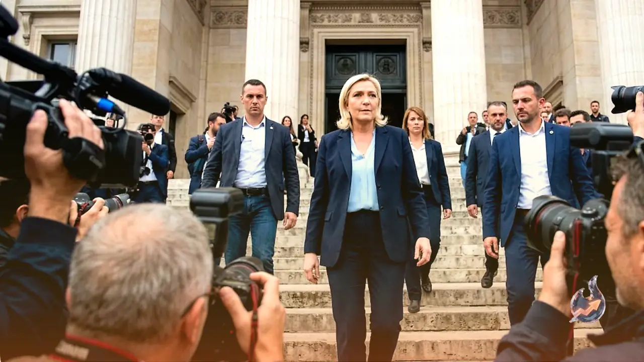 Marine Le Pen faces electronic monitoring as election plans proceed despite embezzlement verdict
