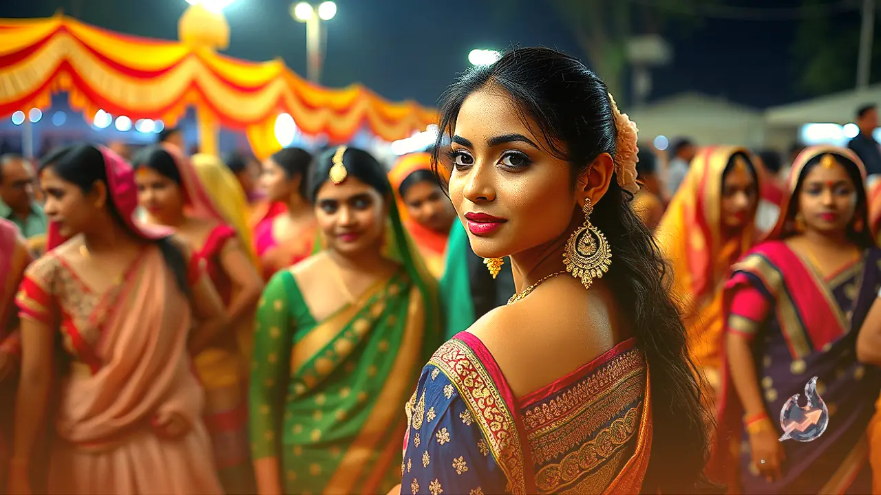 Pick These 7 Stunning Earring Styles With Chaniya Choli to Turn Heads on Garba Nights