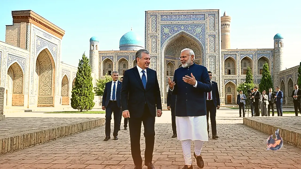 PM Narendra Modi Tashkent Visit Puts Historic Uzbekistan Capital Back in the Global Spotlight