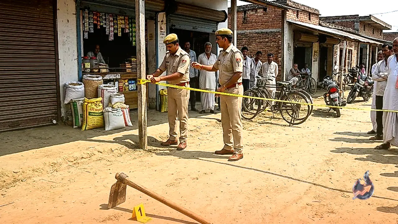 Elderly Merchant Fatally Assaulted With Mattock Over Refused Credit Dues in Pilibhit, Three Detained