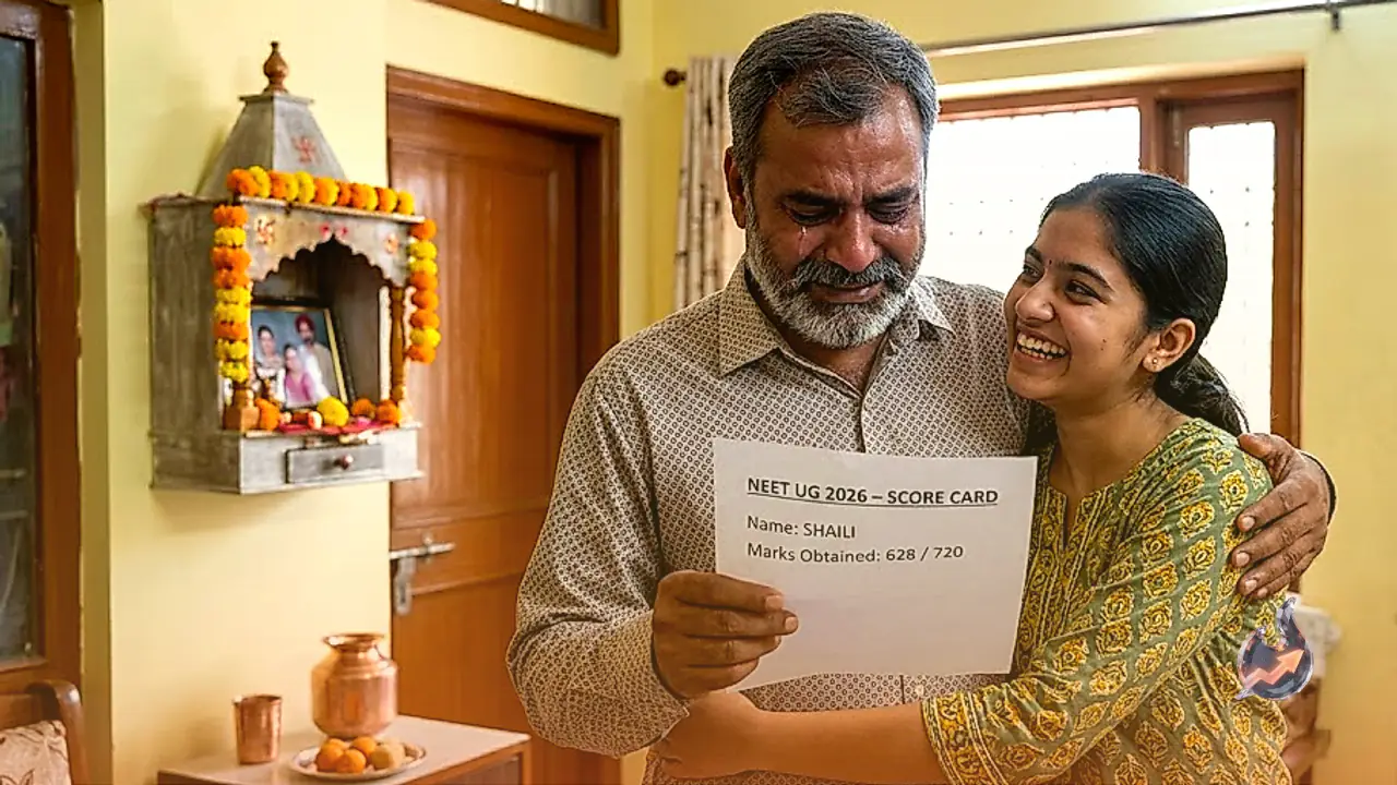 Fulfilling Her Father's Lifelong Dream: Rajasthan Girl Cracks NEET 2026 With 628 Marks On First Try