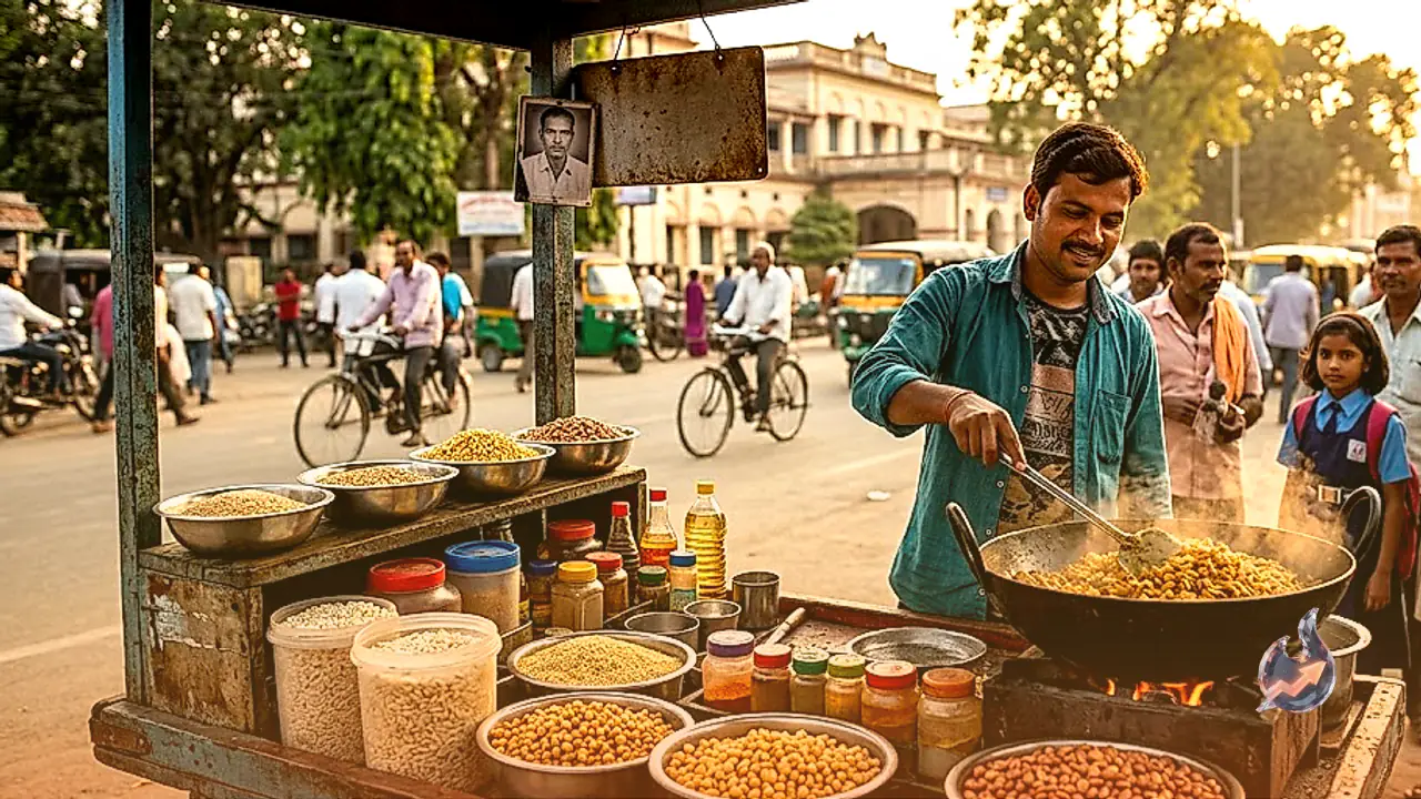Ballia's Chandan Kumar turned his father's roadside bhuja cart into a 15-year local legend