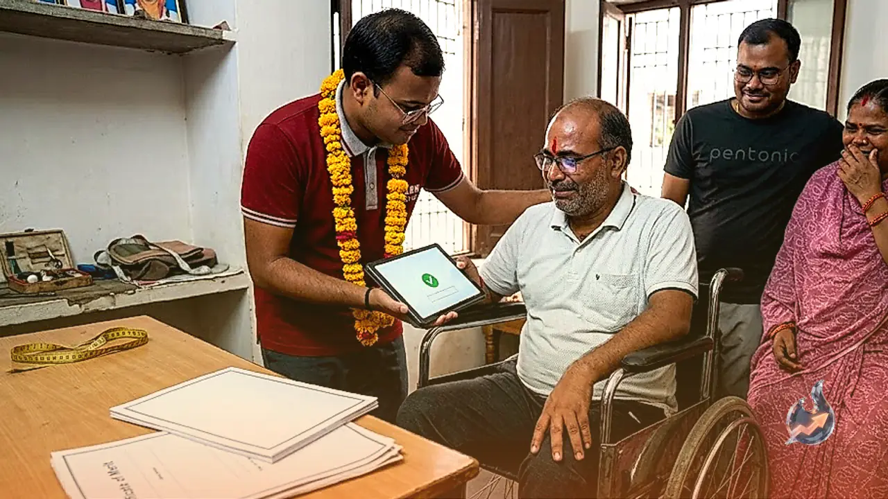 पिता को लकवा, नीट रद्द और बारिश में भीगती उत्तर पुस्तिका... कोटा के आर्यन मालव ने हर मुसीबत को हराकर रचा इतिहास