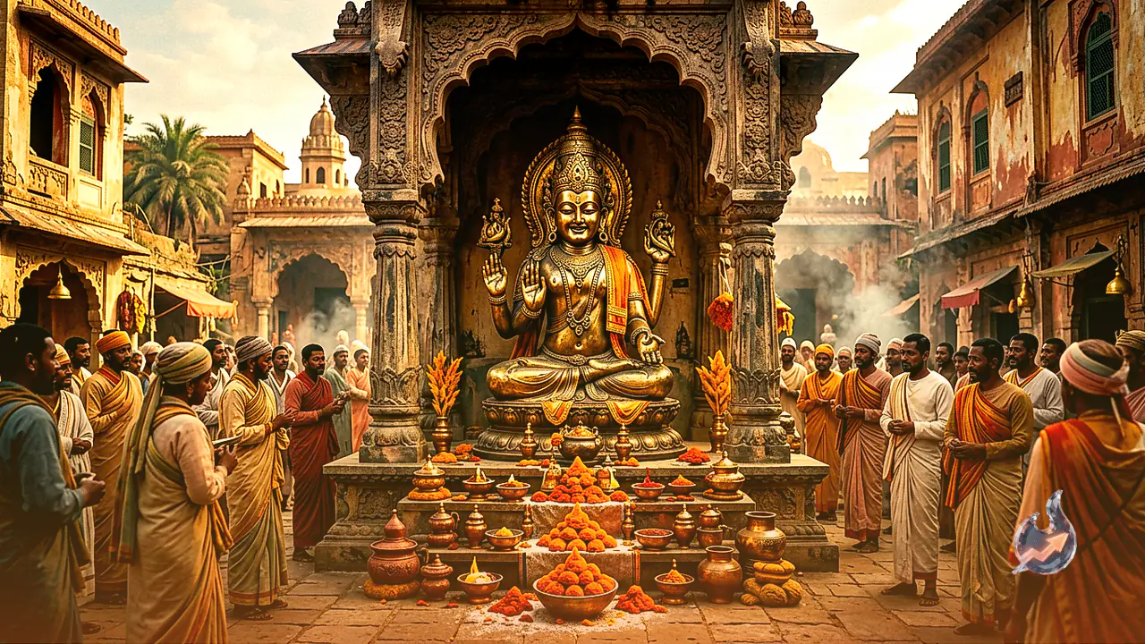Agra's Panchkuian Temple Draws Devotees to Its Unique Brass Shiva Idol and 21-Monday Vow Tradition