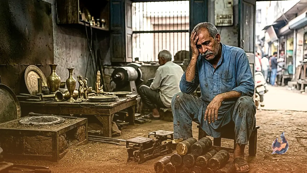 Moradabad Brass Industry Hit by Raw Material Surge as Ingot Rates Jump 95 Percent