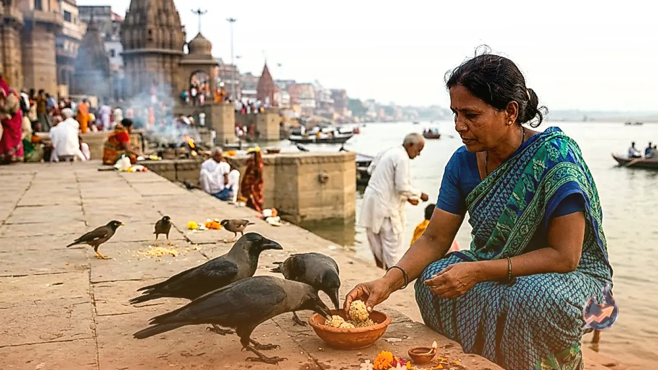 Significance of Feeding Crows During Pitru Paksha, Rituals and Religious Beliefs Explained