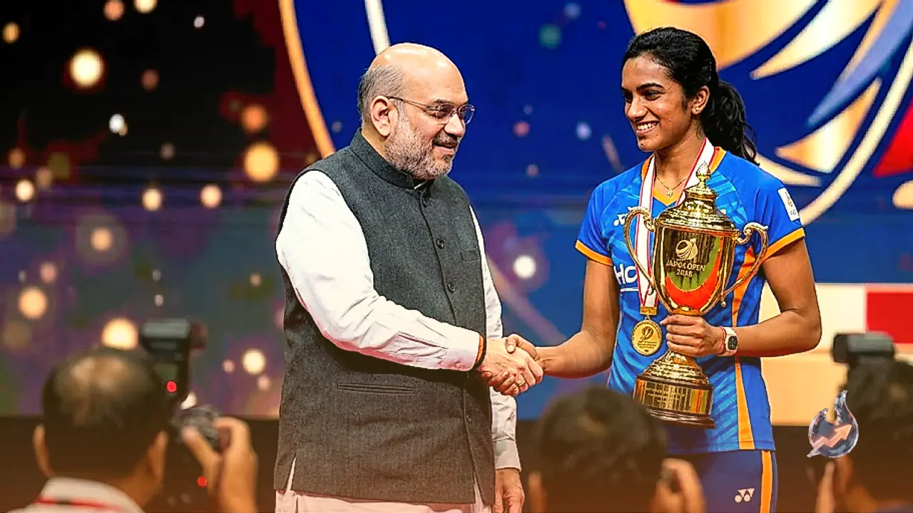 Amit Shah Hails PV Sindhu's Historic Japan Open 2026 Win