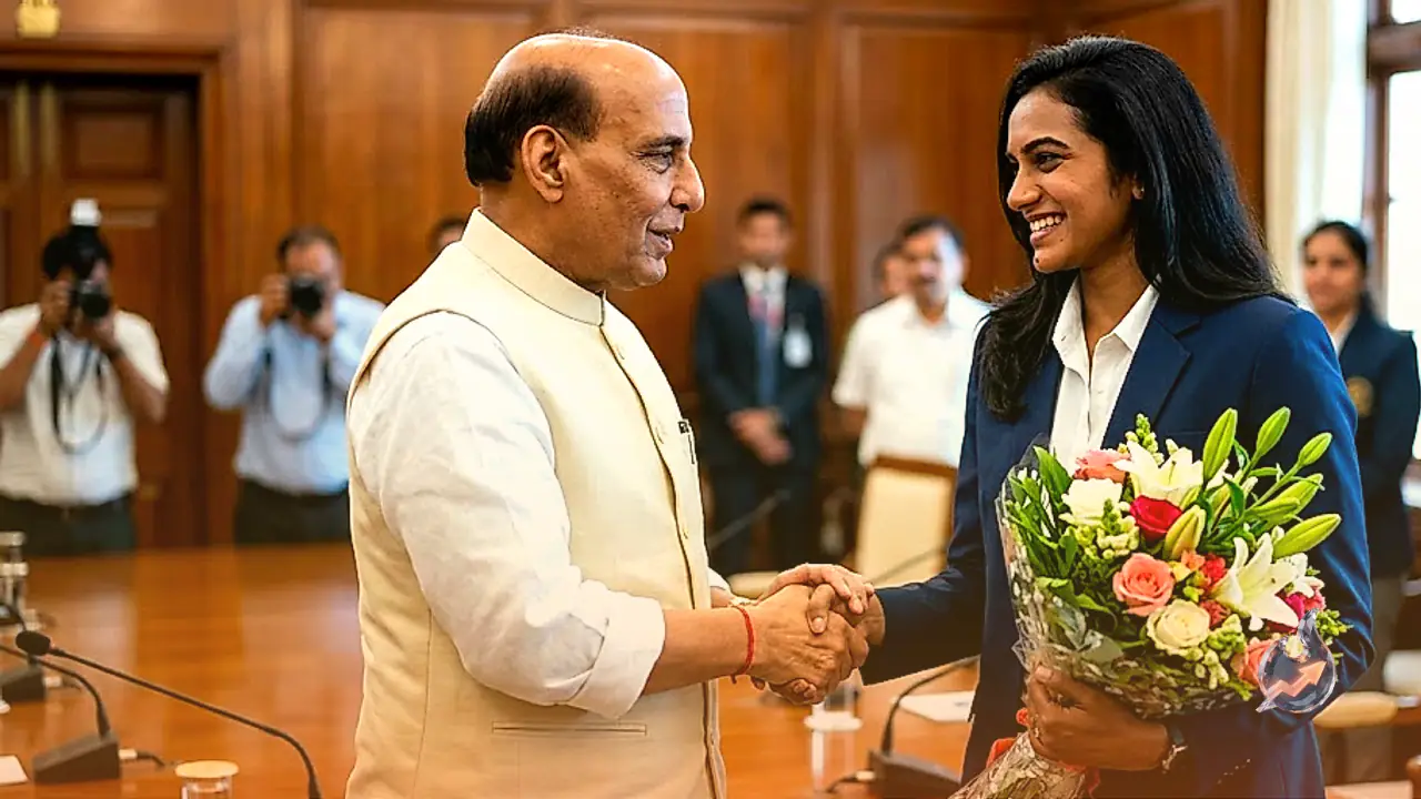 Rajnath Singh Hails PV Sindhu's Japan Open 2026 Title Win