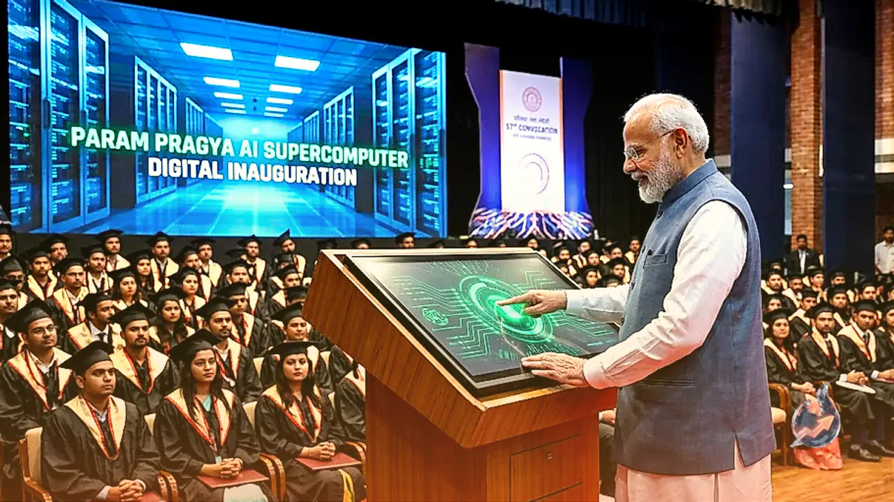 प्रधानमंत्री नरेंद्र मोदी ने आईआईटी दिल्ली के 57वें दीक्षांत समारोह में दीं डिग्रियां, सुपरकंप्यूटर परम प्रज्ञा का किया डिजिटल शुभारंभ