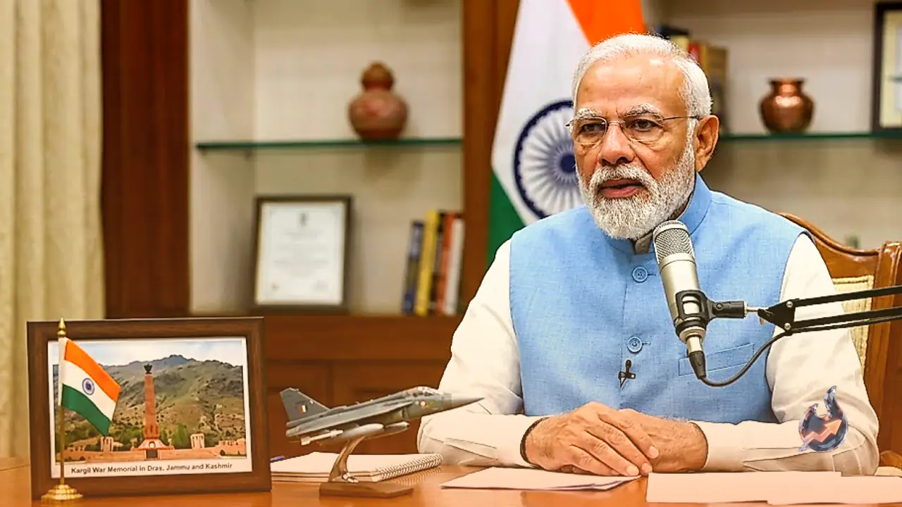 प्रधानमंत्री नरेंद्र मोदी ने मन की बात के 136वें एपिसोड में कारगिल के शहीदों को किया नमन, देश की रक्षा आत्मनिर्भरता और स्थानीय नवाचारों को सराहा