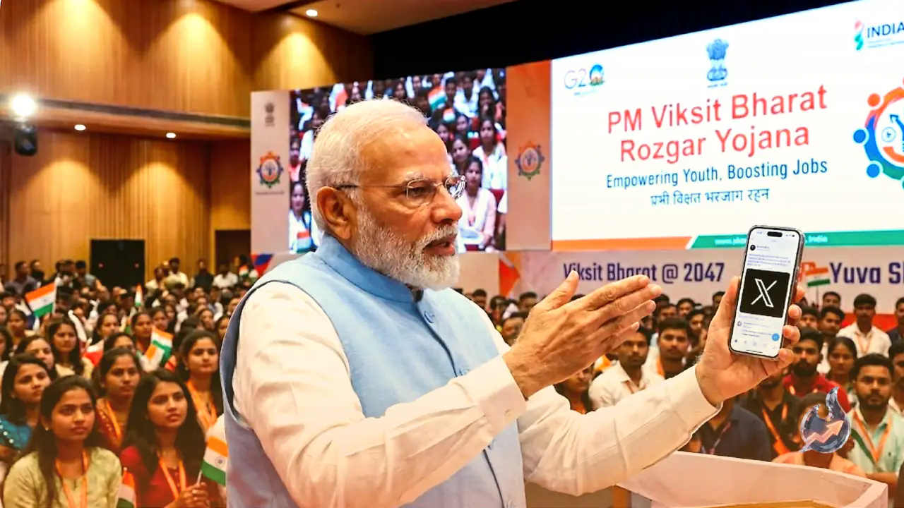 Narendra Modi Champions PM Viksit Bharat Rozgar Yojana on X, Vows to Empower Youth and Boost Jobs