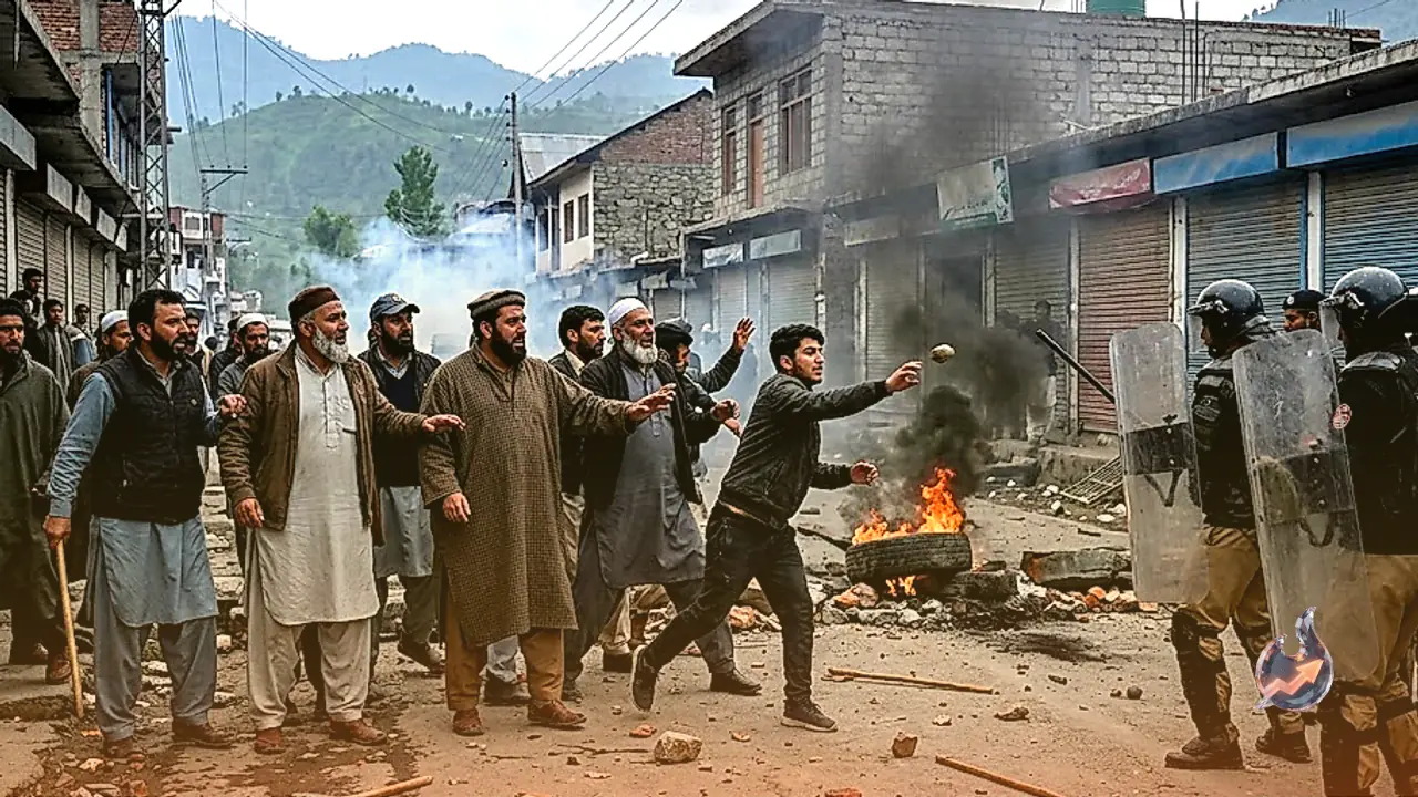 Civil Unrest Escalates in PoK Over Inflation and Poll Fraud as State Crackdown Claims Over 40 Lives