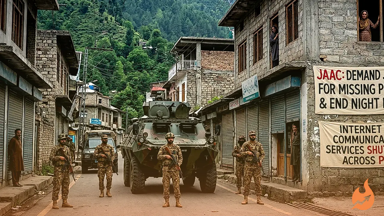 PoK में जन-आंदोलन की आग, छिपकर बोले JAAC नेता शौकत नवाज मीर- घरों में घुस रही फौज, गायब हो रहे लोग
