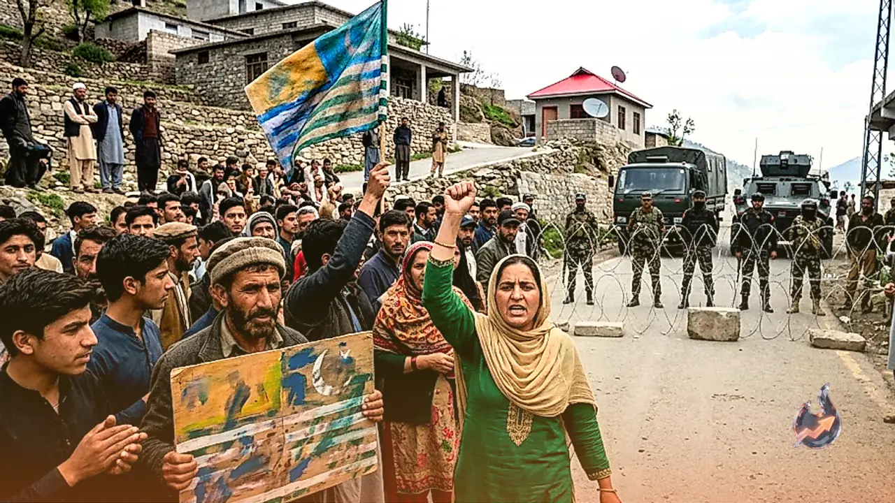Civil Resistance Grows in PoK as Local Groups Mobilize Mass Protests Against Pakistani Military Blockades
