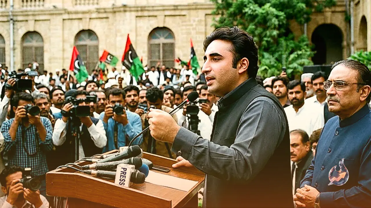 Political Drama Erupts in Pakistan Over Sindh Division Plans as Zardari and Bilawal Reject Separation