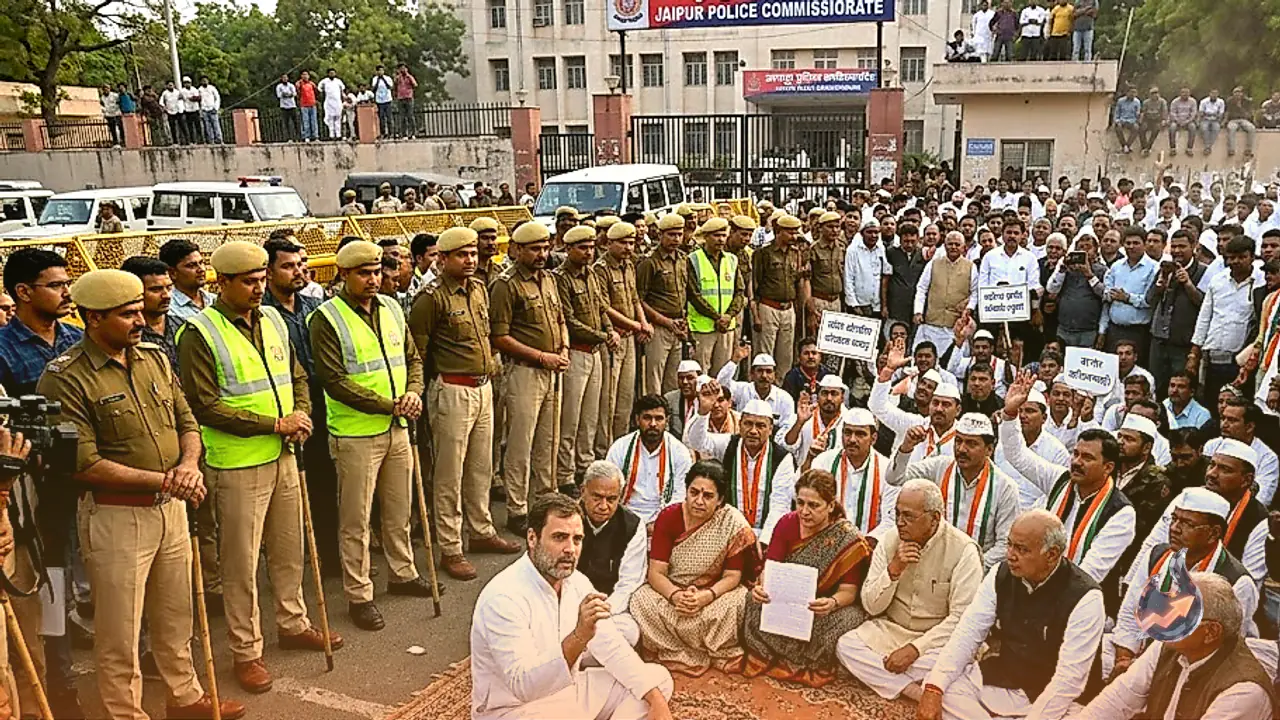 Political Drama in Rajasthan Over Ritu Barala Case Ends After Three-Day Sit-in Protest Without FIR