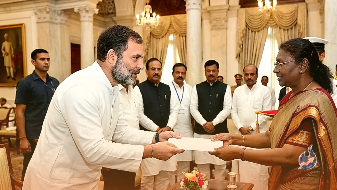 Political Storm Erupts as Rahul Gandhi Claims President Murmu Accepted His Concerns Over CEC