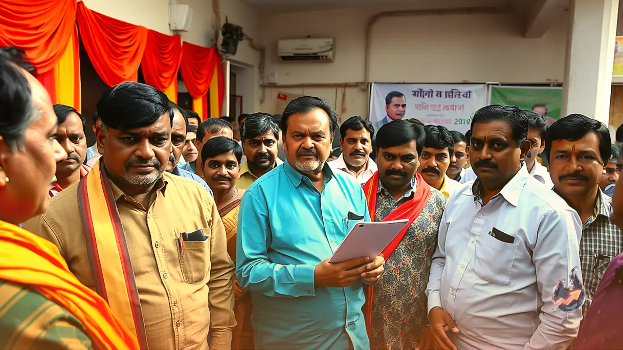 Political Storm Hits Karnataka Over Electoral Revision as BJP-JDS Delegation Petitions Governor Gehlot Against Congress Rule