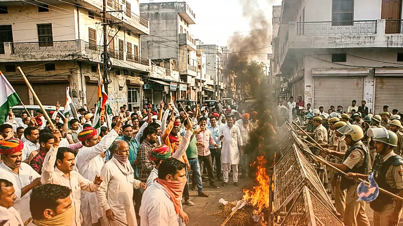 Political Tensions Flare Over Madan Rathore's Pakistan Remark As Protests Erupt Across Rajasthan