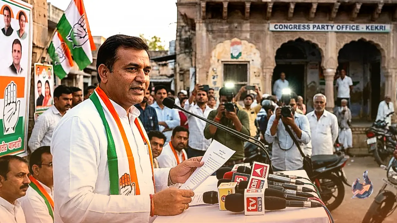 Political twist in Kekri, Kamlesh Sahu returns to Congress within 48 hours of joining BJP