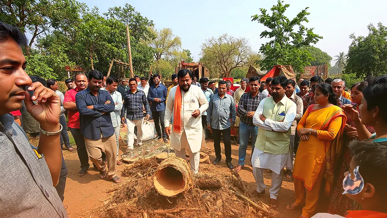 Political uproar in Maharashtra over cutting 3,000 trees, Devendra Fadnavis defends the project