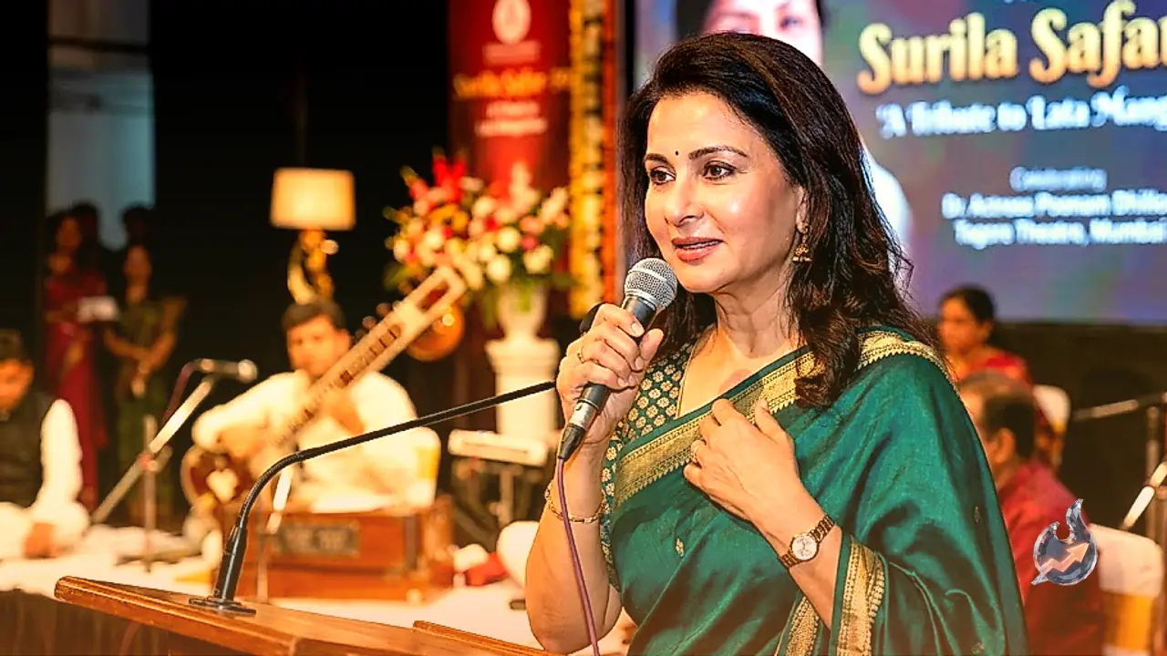 लता मंगेशकर की याद में सजा टैगोर थिएटर, पूनम ढिल्लों ने सुरीली शाम में साझा कीं पुरानी बातें