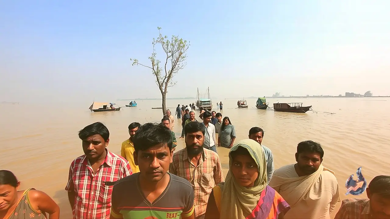 Post-Monsoon Floods Ravage Uttar Pradesh and Bihar as Swollen Rivers Submerge Hundreds of Villages