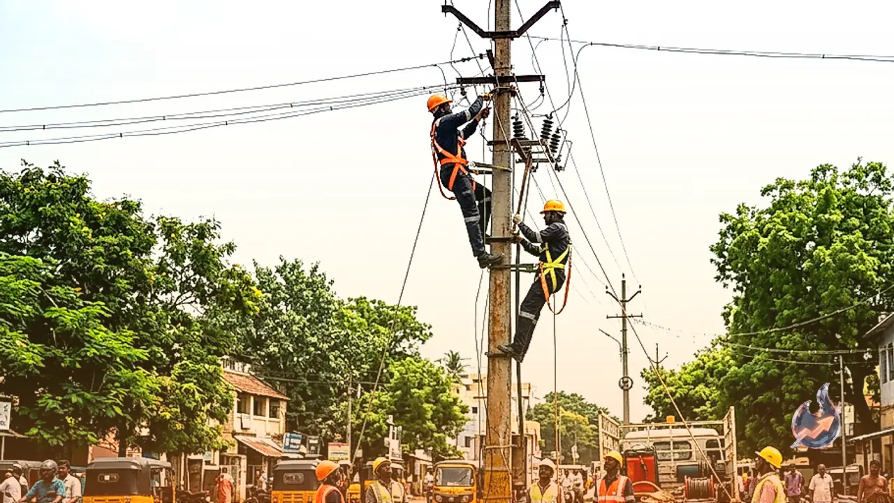 Power Outages Scheduled Across 5 Tamil Nadu Districts on October 15 Due to TANGEDCO Maintenance