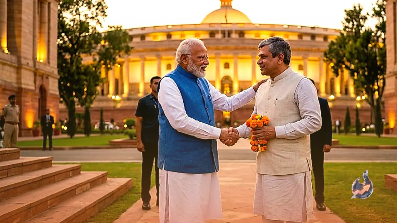 PM Modi Wishes Union Minister Ashwini Vaishnaw On His Birthday, Praises His Work On Infrastructure And Tech