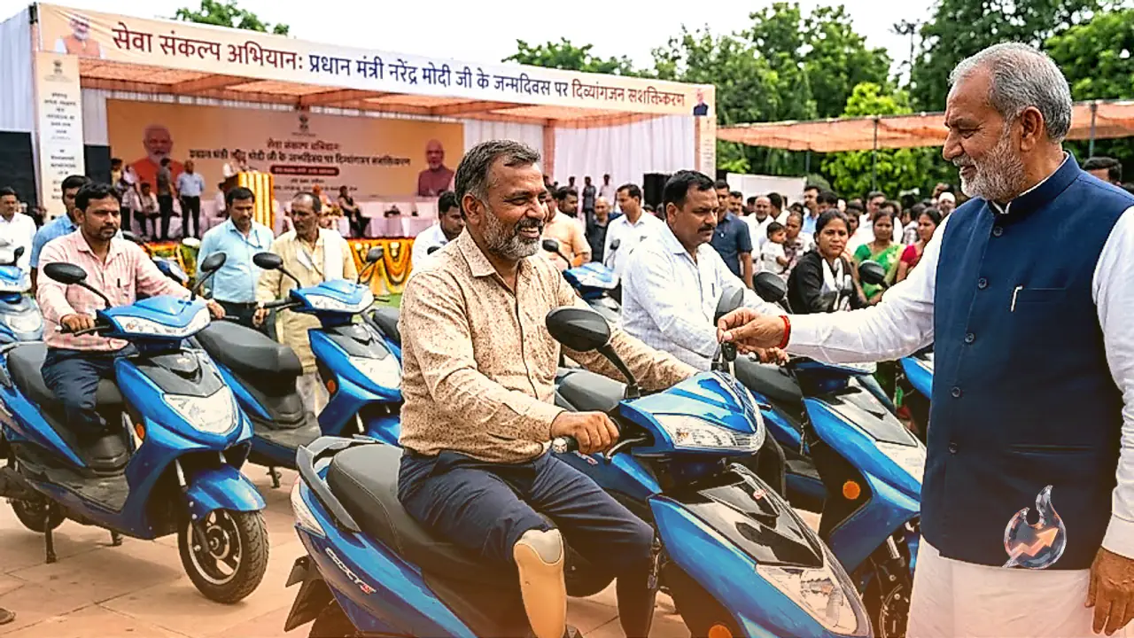 PM Modi Birthday: Divyangjan in Faridabad to receive electric scooters from Krishan Pal Gurjar