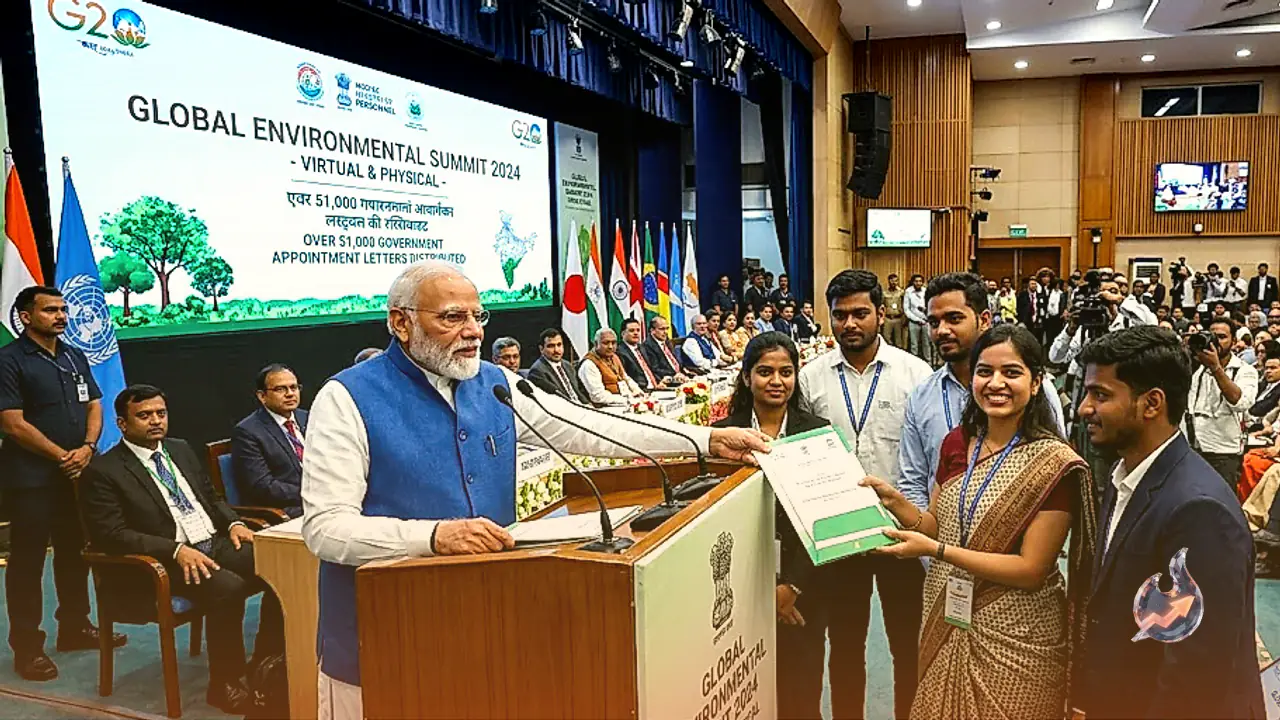 PM Narendra Modi to Address Global Environmental Summit and Hand Over 51,000 Government Appointment Letters on Saturday