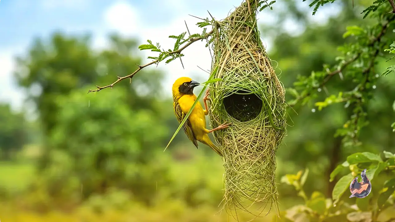 Meet the Weaver Bird: The Nature-Made Engineer Crafting Indestructible Homes
