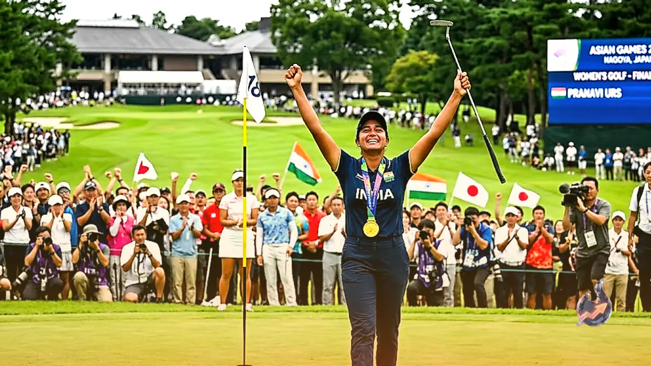 Pranavi Urs Scripts History in Japan With Historic Asian Games Gold in Women's Golf