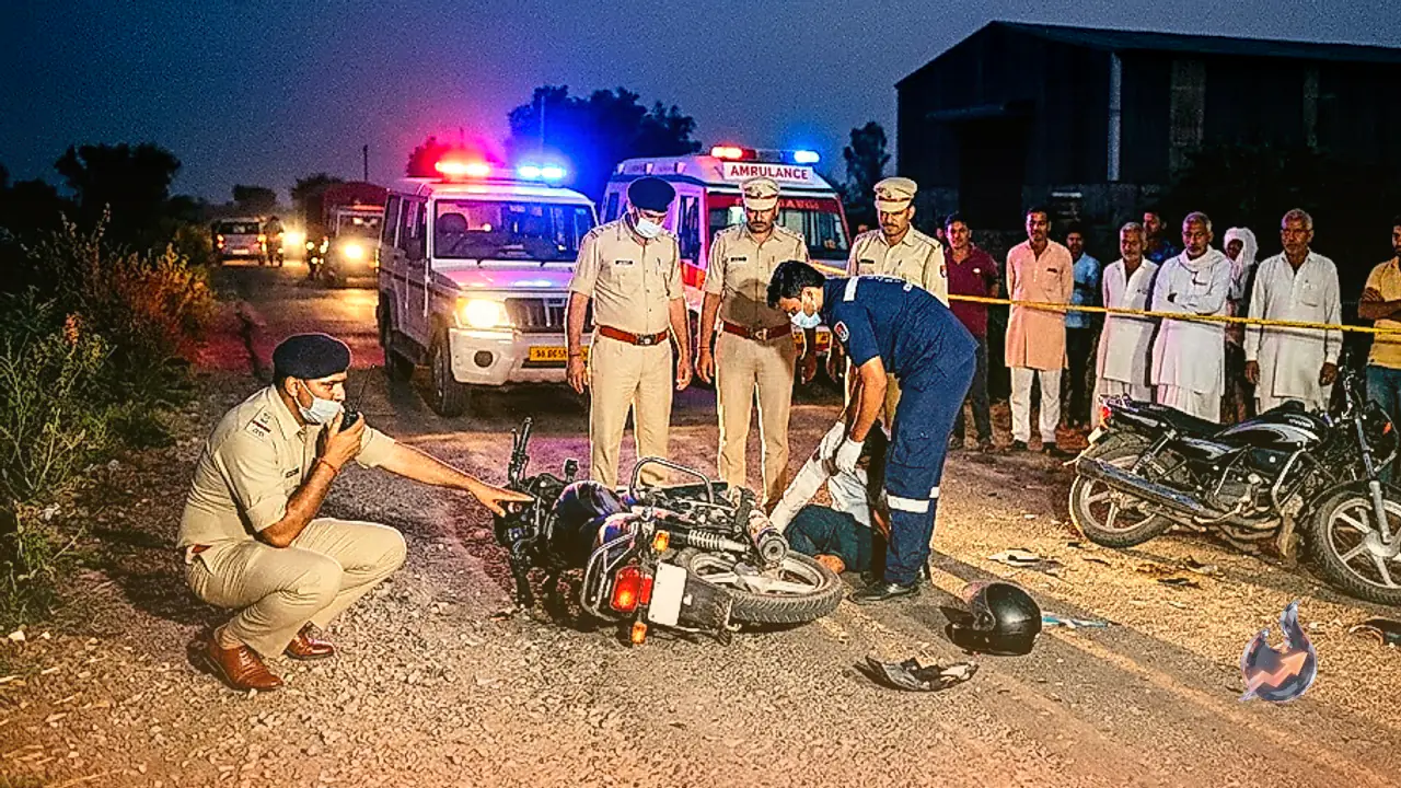 Fatal Two-Bike Collision in Pratapgarh Claims Two Lives and Injures Three Returning From Former CM Ashok Gehlot Rally