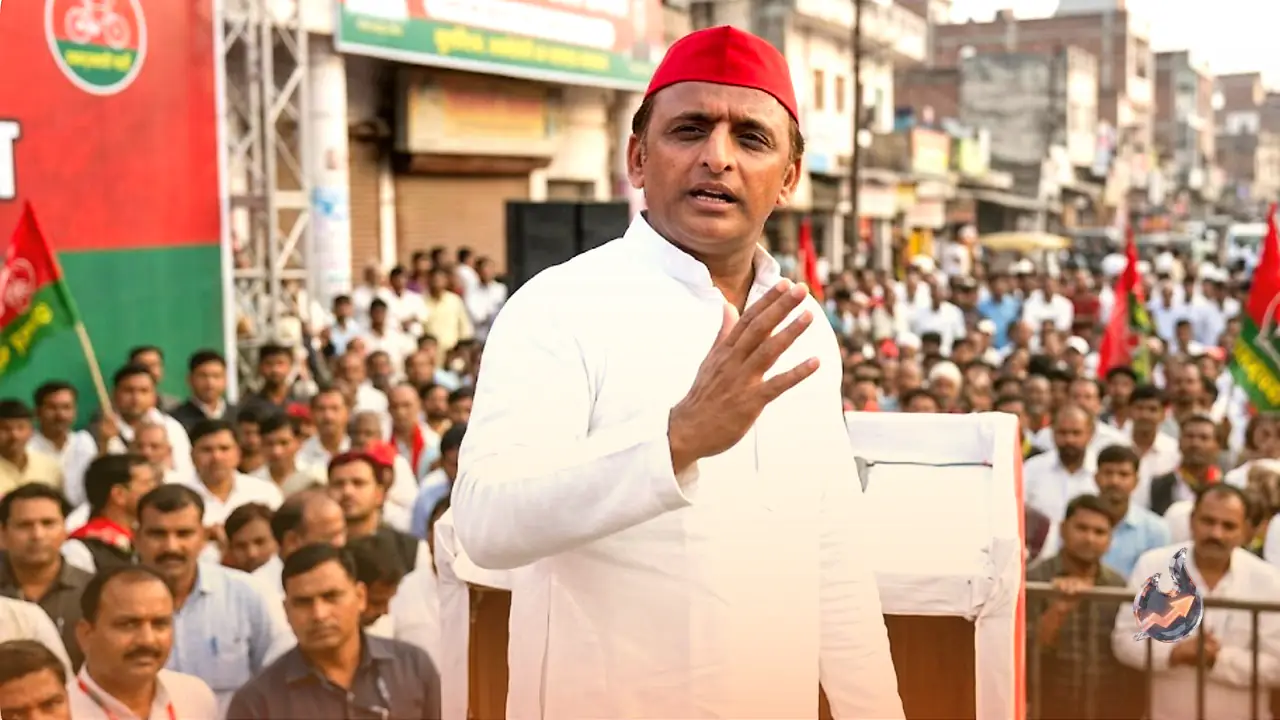 प्रयागराज में गरजे अखिलेश यादव, बीजेपी के 'डोनेशन फर्स्ट' मॉडल पर उठाए गंभीर सवाल