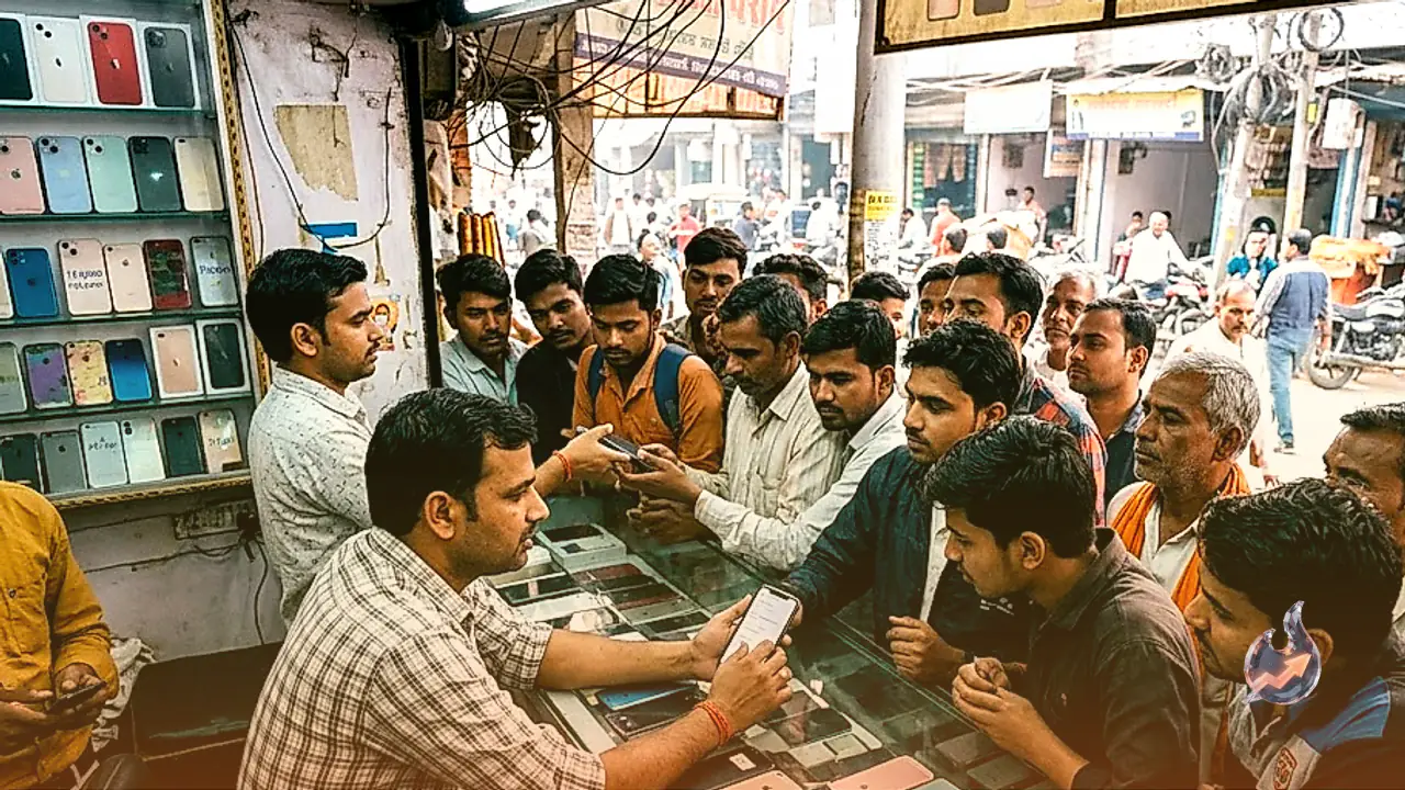 Pre-Owned iPhones Draw Crowds in Ghazipur as Dal Mandi Sells Handsets From 6,000 Rupees