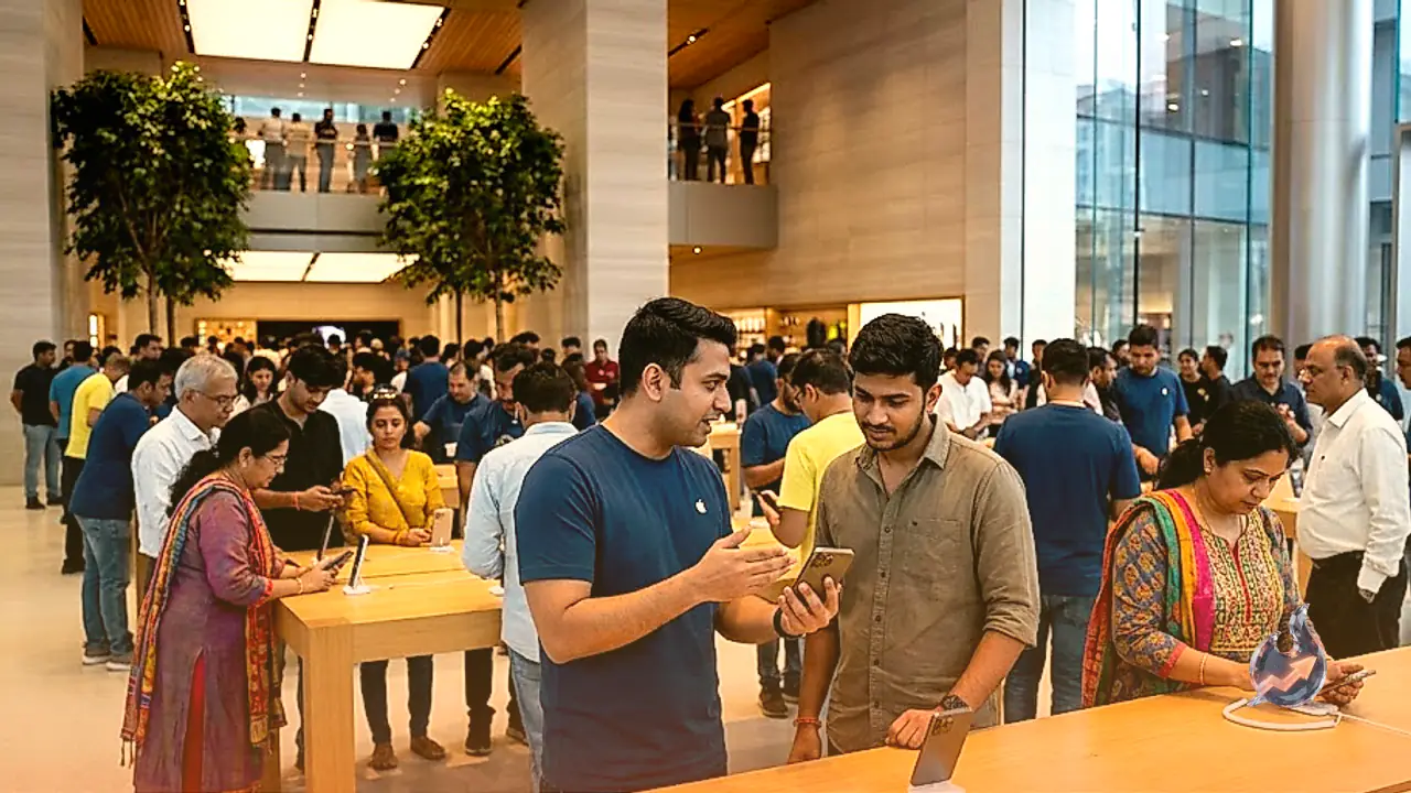 Premium Smartphone Demand Pushes Apple India Revenue Past 1 Lakh Crore Rupees