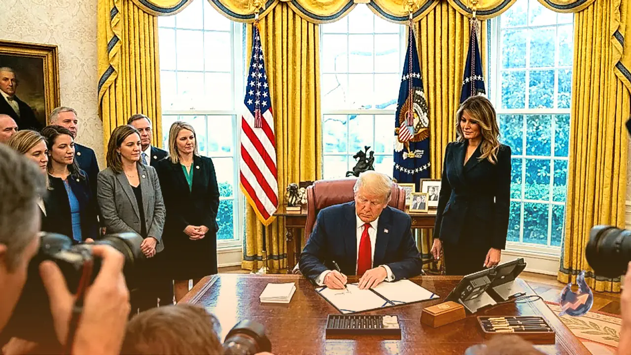 President Donald Trump Signs Executive Order to Expand Women’s Health Research, Backed by First Lady Melania Trump