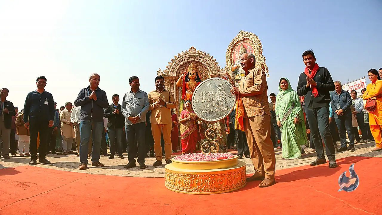 President Droupadi Murmu Releases Rs 200 Commemorative Coin Honoring Mata Hasi Devi
