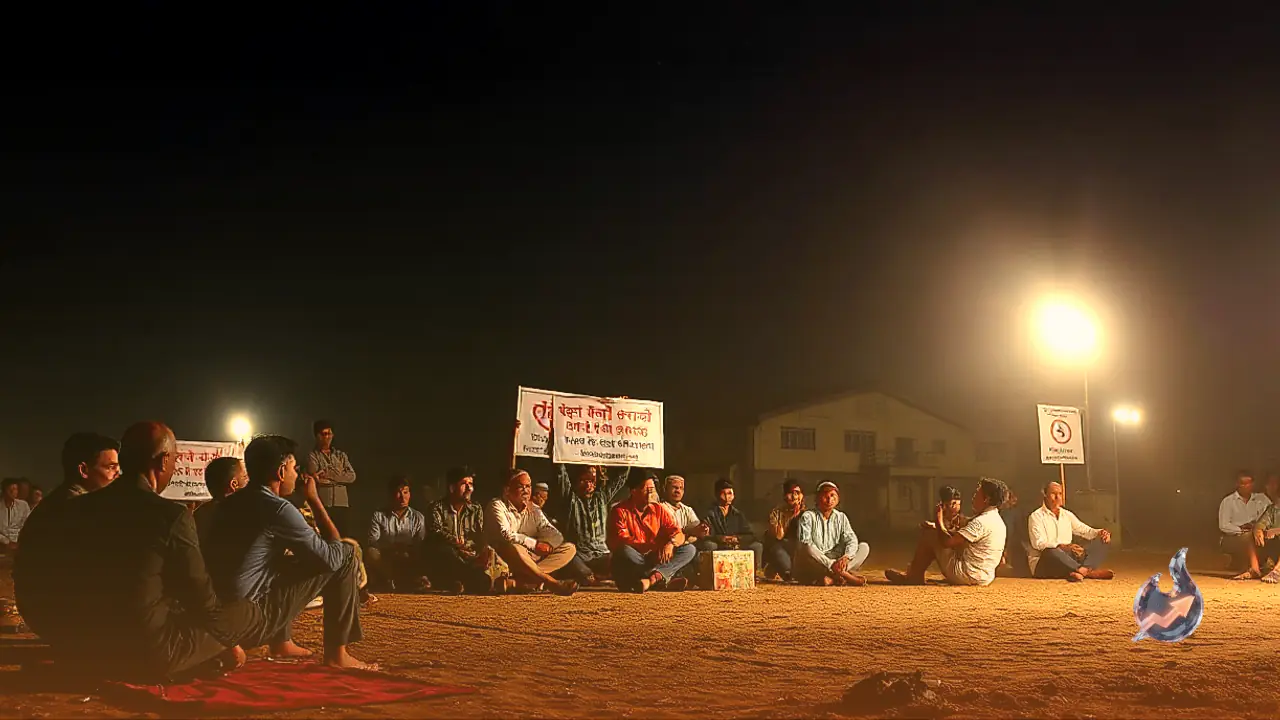 Pressure groups stage surprise protest against Shree Cement public hearing in East Jaintia Hills