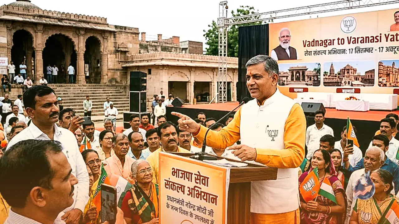 BJP Plans Nationwide Sewa Sankalp Campaign To Mark PM Narendra Modis Birthday And Public Service Milestone