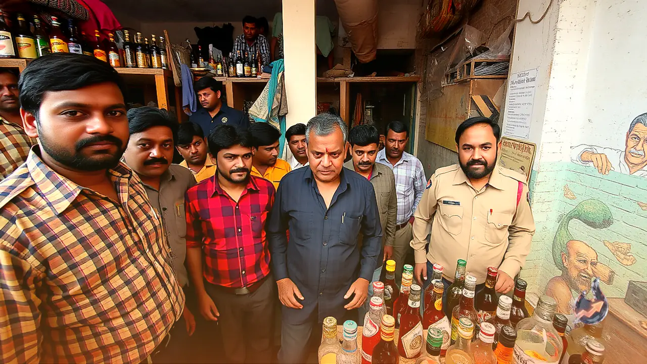 Prohibition Team Raids Parsa Bazar Residence in Patna, 548 Bottles of Liquor Seized on Gandhi Jayanti