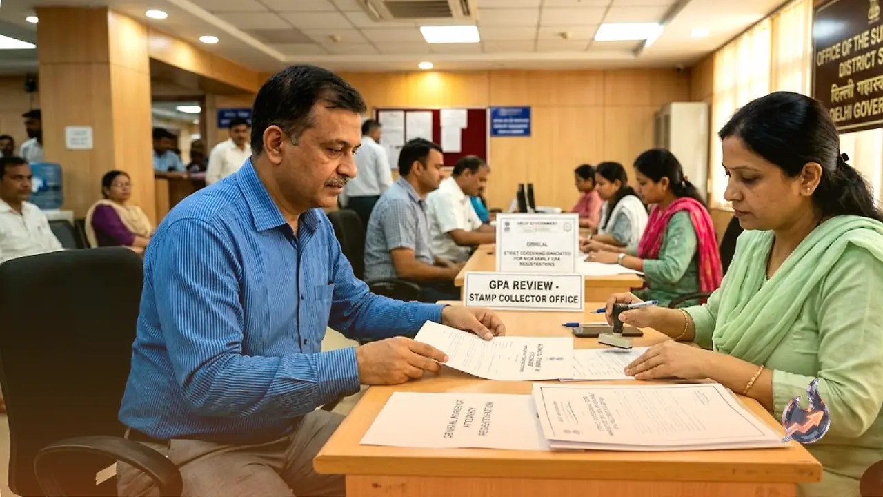 Delhi Property Market Overhaul: Strict Screening Mandated for Non-Family GPA Registrations to Curb Tax Evasion