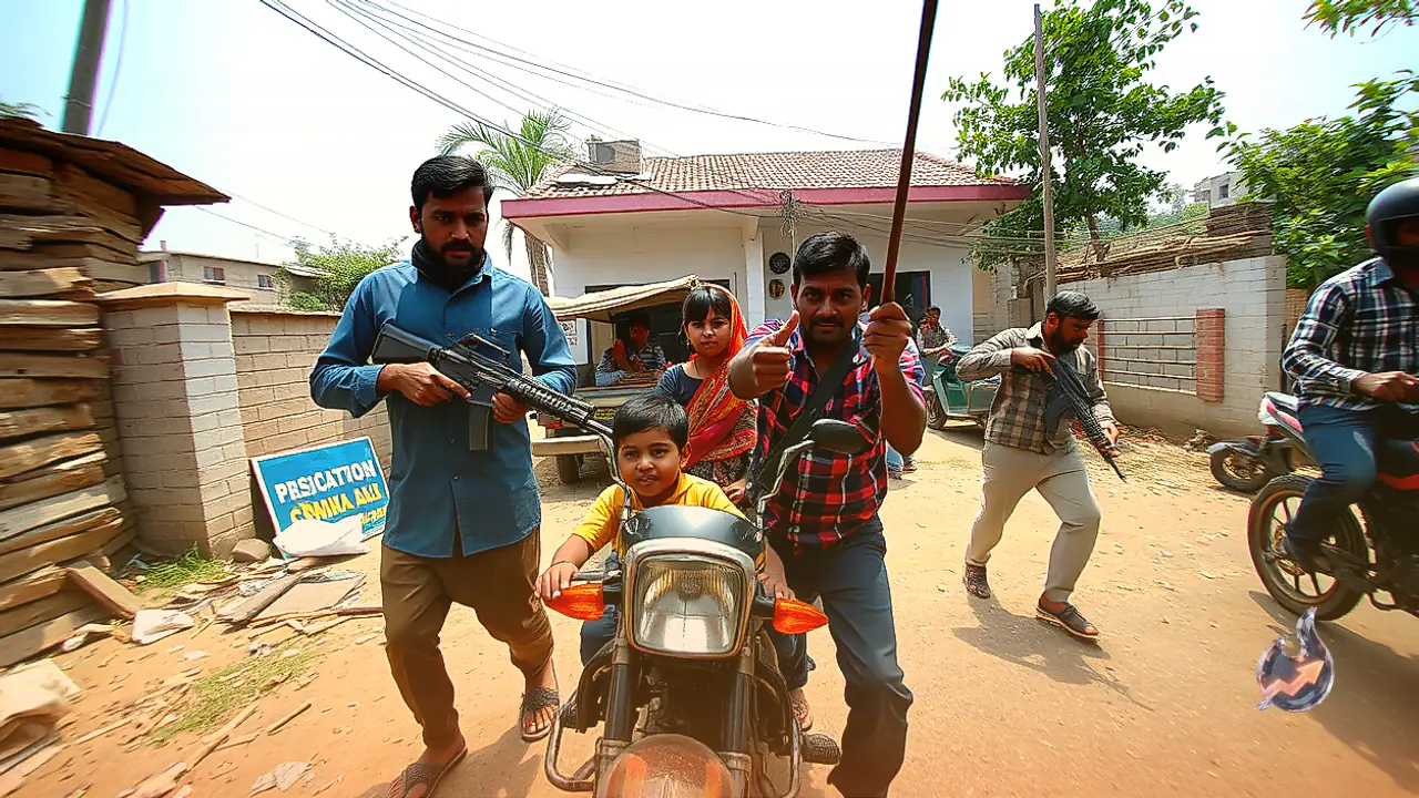 Property Dealer Ambushed With Iron Rods in Bhondsi While Driving Children Home, Kidnapping Bid on Son