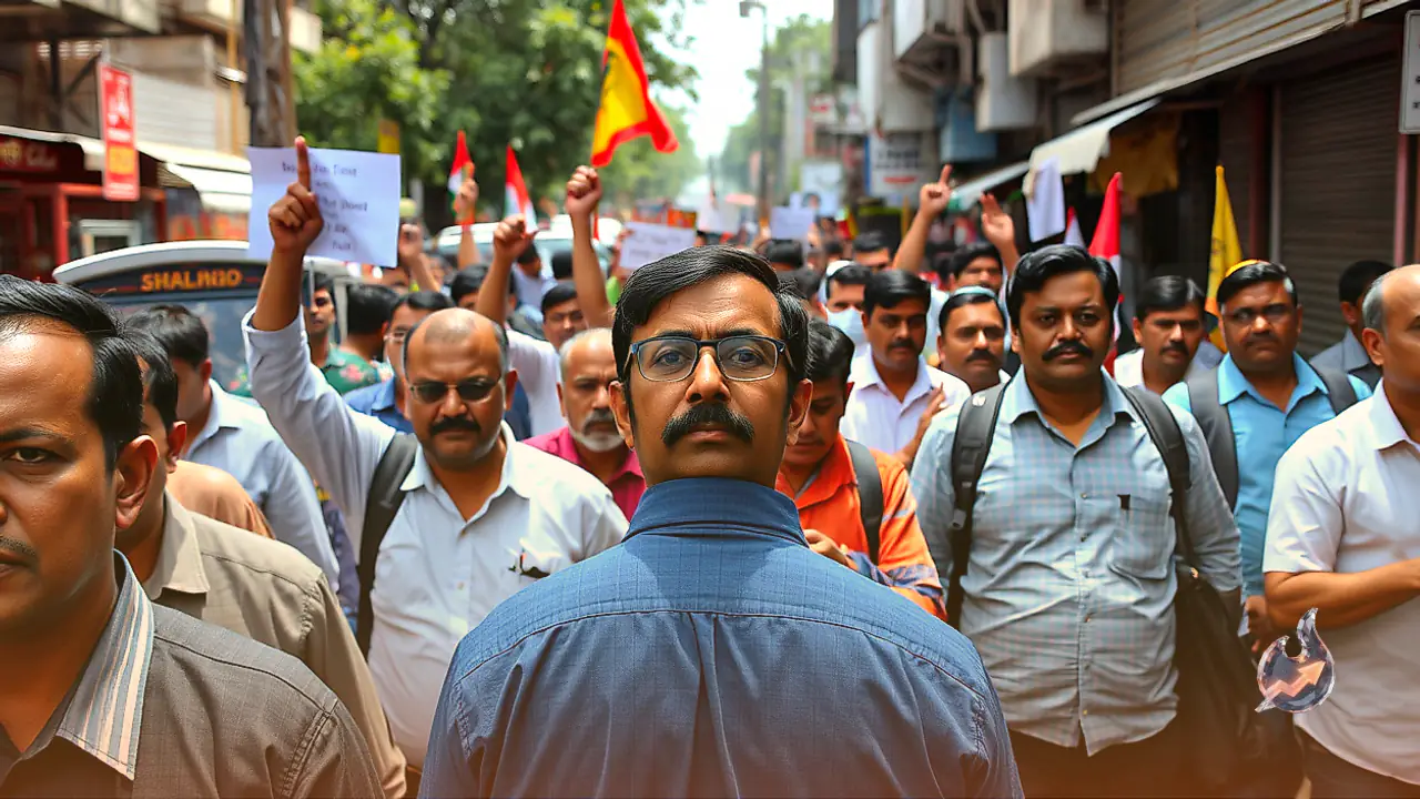 किशनगढ़ में वकील को थप्पड़ मारने के आरोप पर बवाल, वकीलों ने जाम किया बाजार और मांगा सीओ का निलंबन