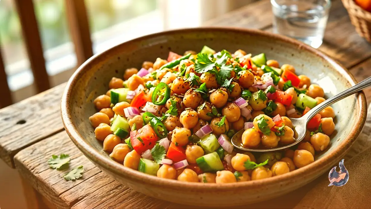 Protein-Rich Chhola Chaat: A Healthy and Tangy Recipe for Breakfast
