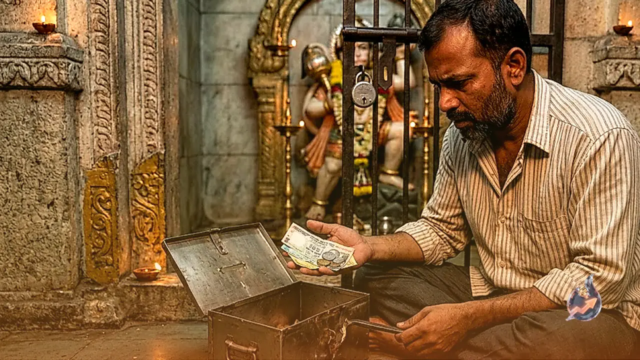 Thief Bows Before Hanuman Idol, Then Breaks Into Temple and Finds Just Rs 170 in the Donation Box