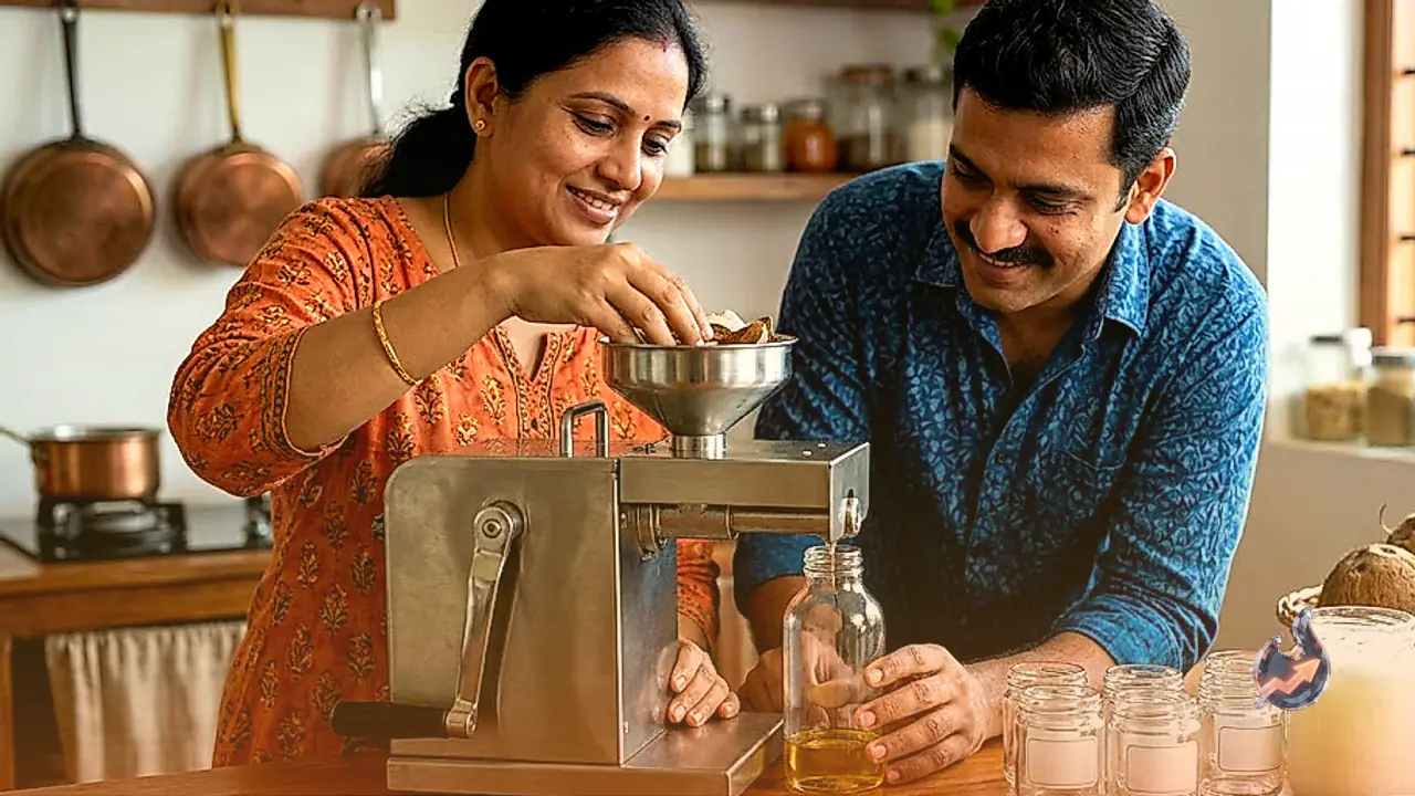 Make Pure Coconut Oil at Home Using Leftover Dried Coconut from Prayers