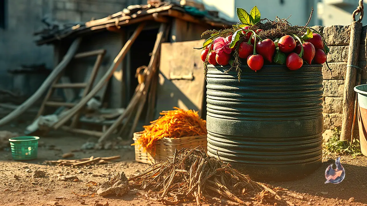 Turn Sacred Temple Flowers and Offerings into Potent Garden Compost