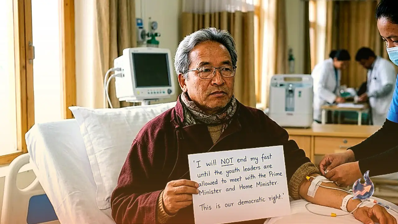 Sonam Wangchuk Refuses to End Fast After Police Crackdown on Protesting Students